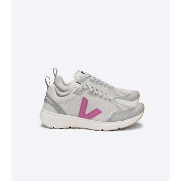 Veja CONDOR 2 ALVEOMESH Women's Shoes Grey/Pink | NZ 496AHK